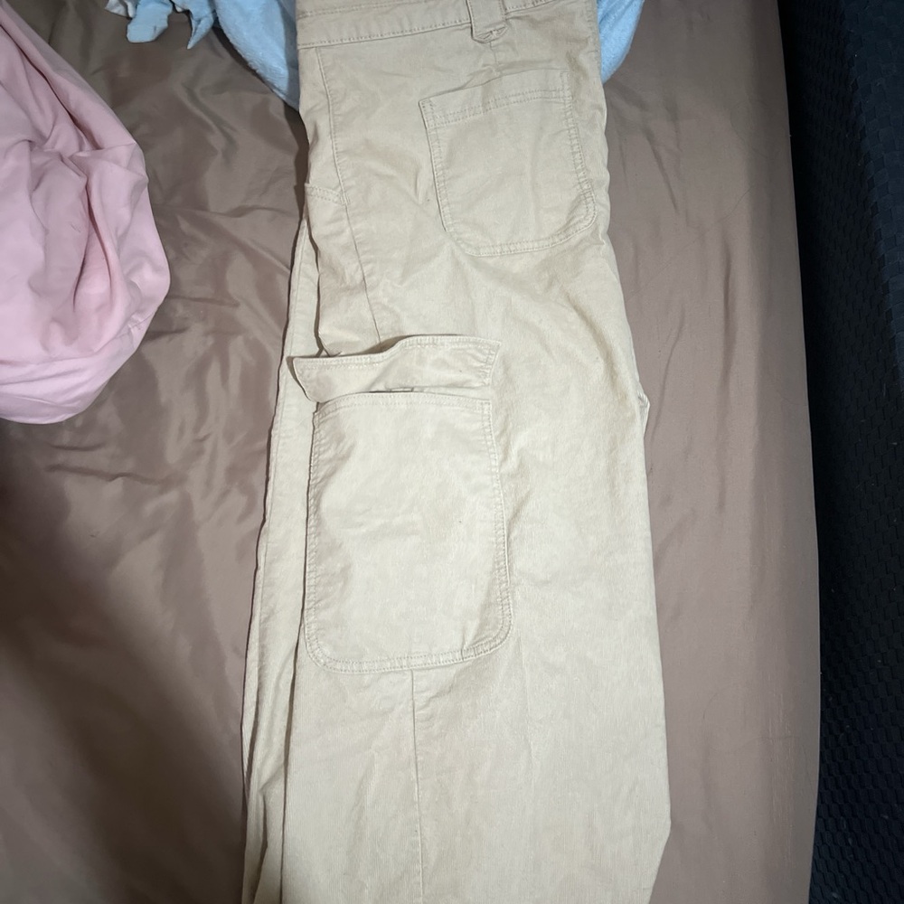 Men's Tan Cargo Pants